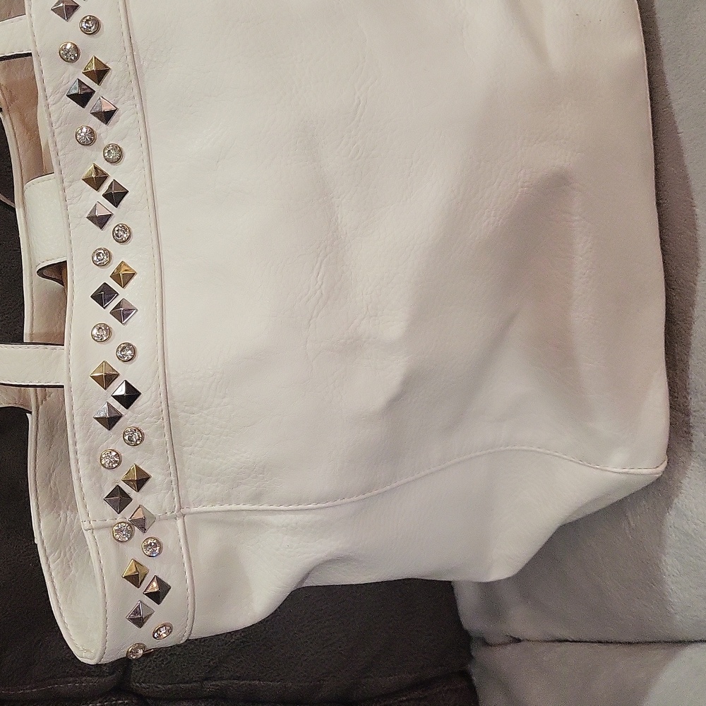 Juicy Couture White Studded Tote Bag - Picture 2 of 16